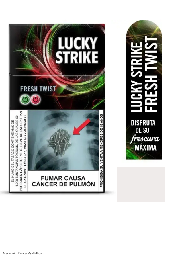 CIGARRO LUCKY STRIKE FRESH TWIST 20 UN 